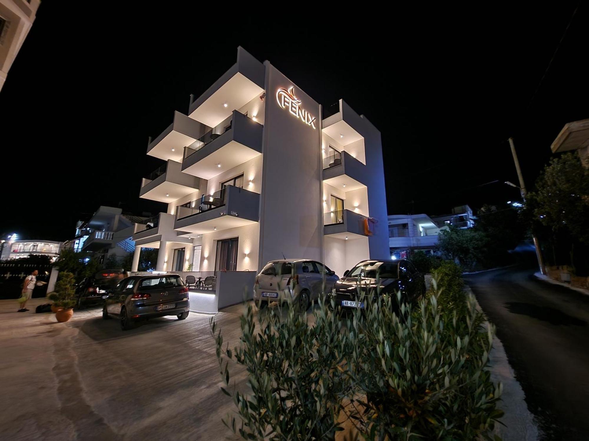 Feniks Hotel Ksamil Buitenkant foto