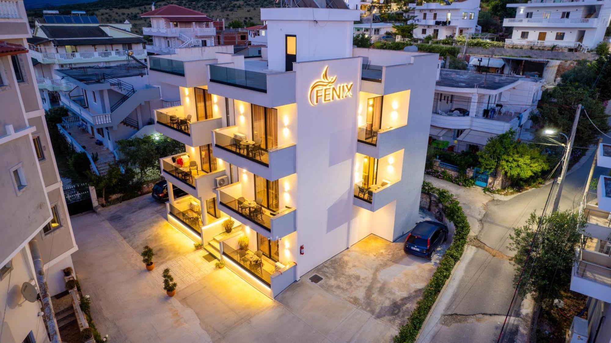 Feniks Hotel Ksamil Buitenkant foto