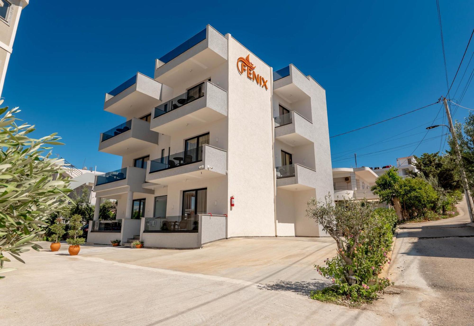 Feniks Hotel Ksamil Buitenkant foto