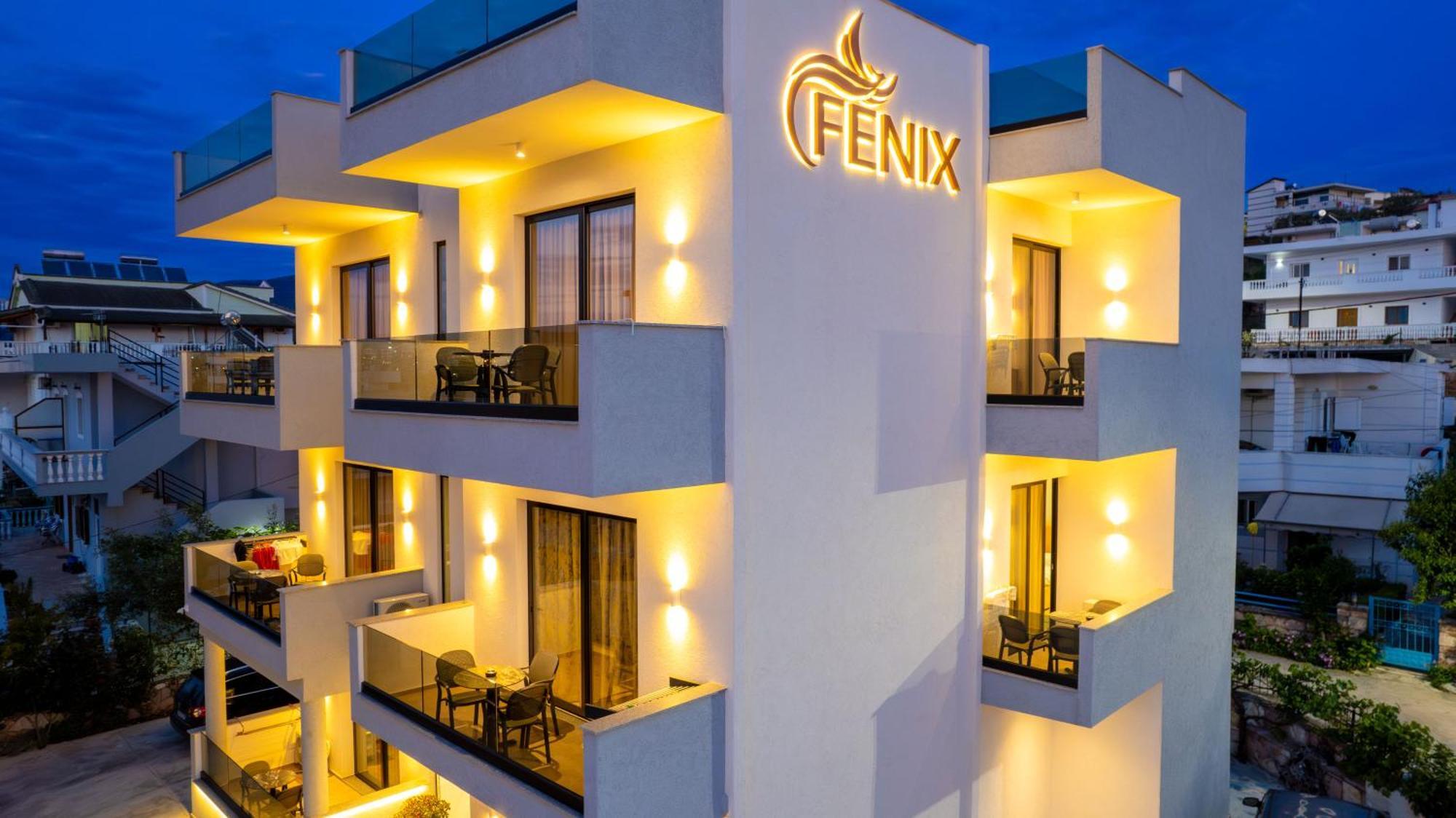 Feniks Hotel Ksamil Buitenkant foto