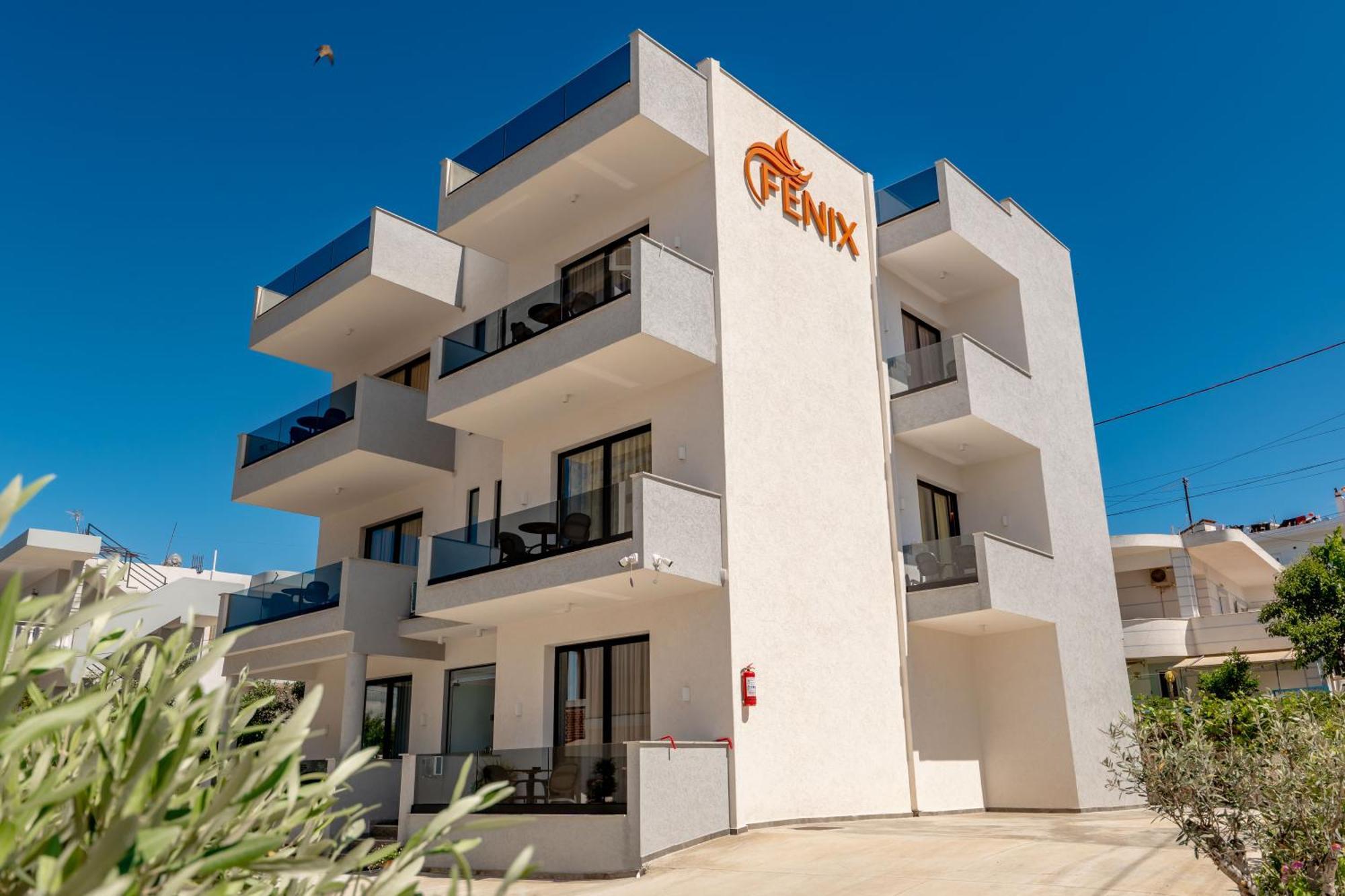Feniks Hotel Ksamil Buitenkant foto